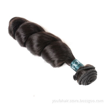 Wholesale High Quality Virgin Brazilian Cuticle Aligned Hair Loose Deep Wave Hair Bundle Human Hair Curly Extensions